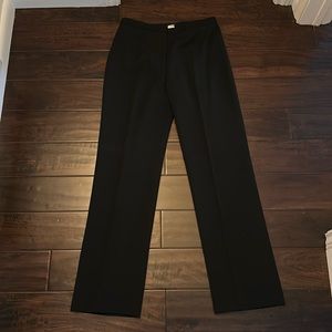 Black Wool Pants